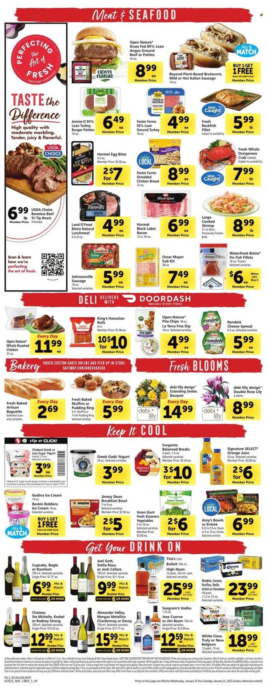 Safeway ad - 01/25/2023 - 01/31/2023. Page 2