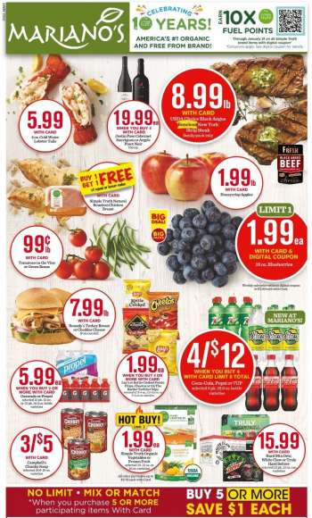Mariano’s Flyer - 01/25/2023 - 01/31/2023.