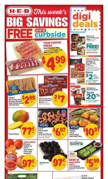 H-E-B Flyer - 01/25/2023 - 01/31/2023.