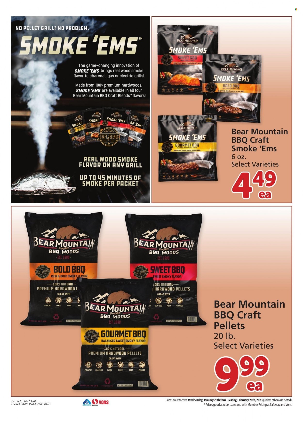 Albertsons ad - 01/25/2023 - 02/28/2023. Page 12