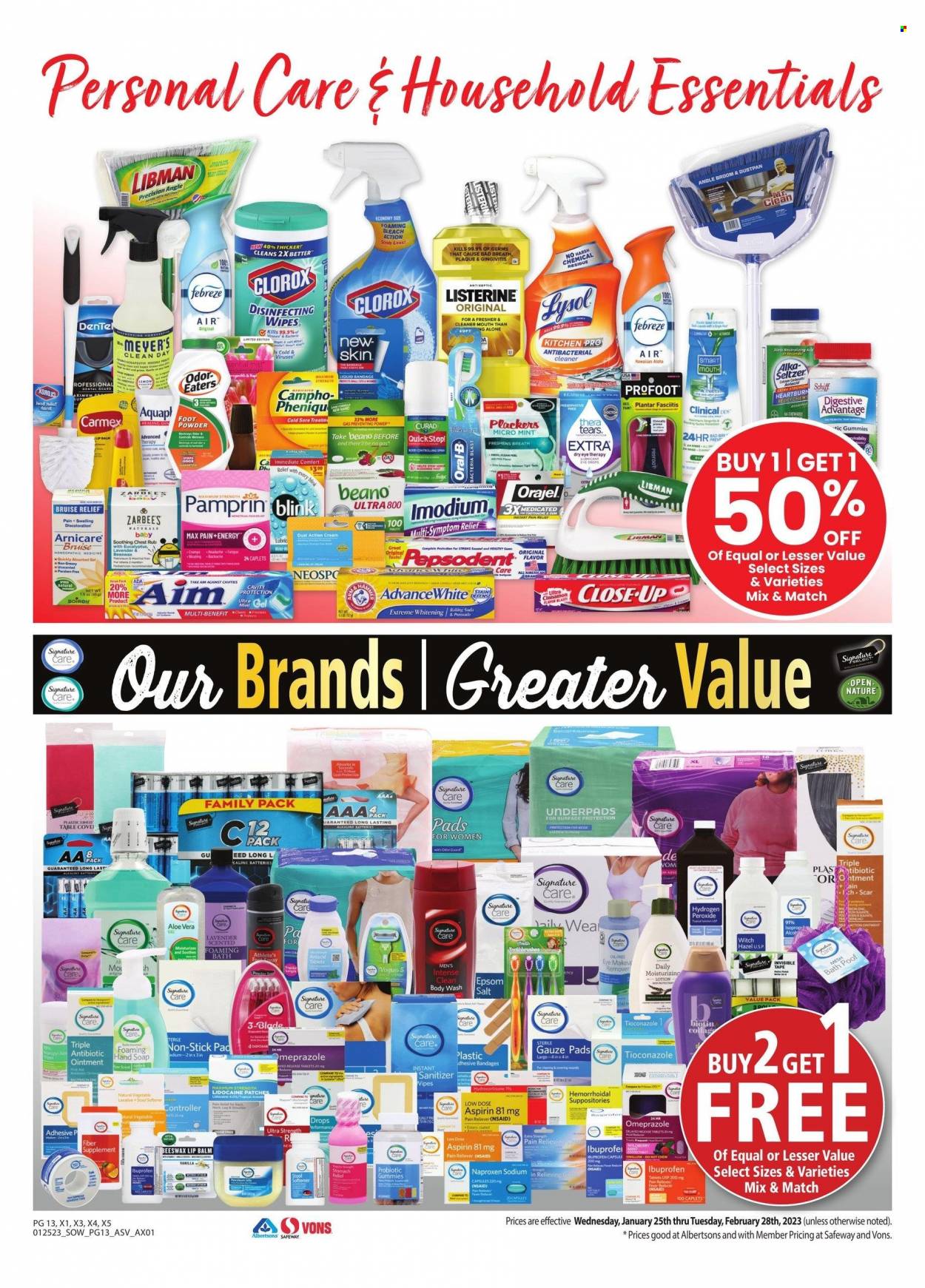 Albertsons ad - 01/25/2023 - 02/28/2023. Page 13
