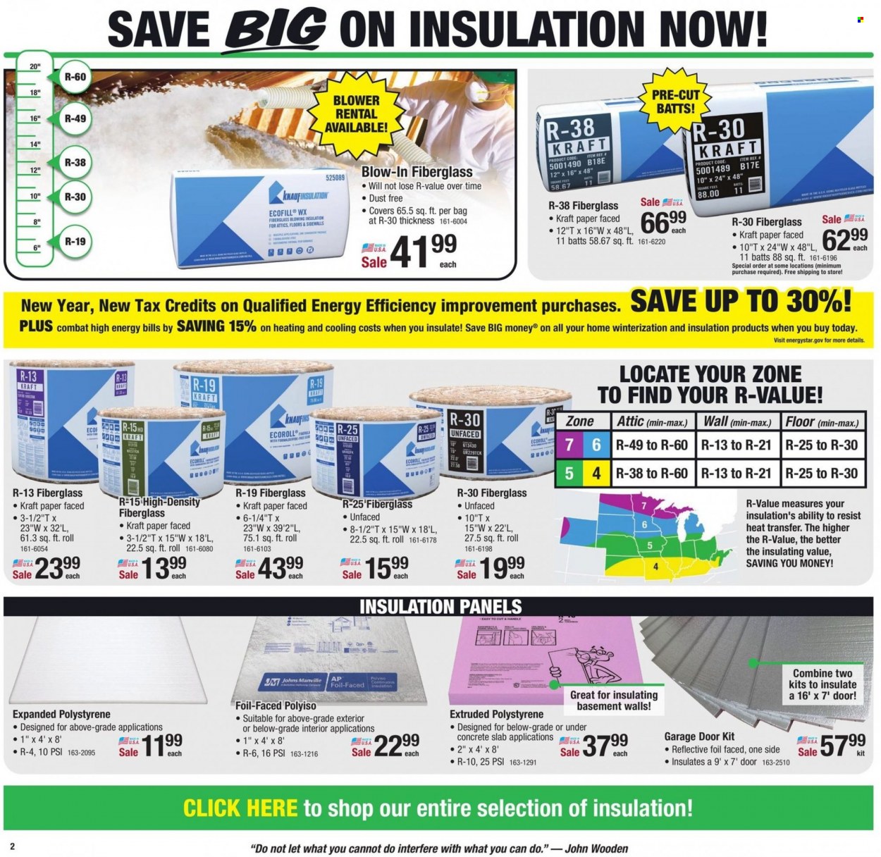 Menards ad - 01/26/2023 - 02/05/2023. Page 2