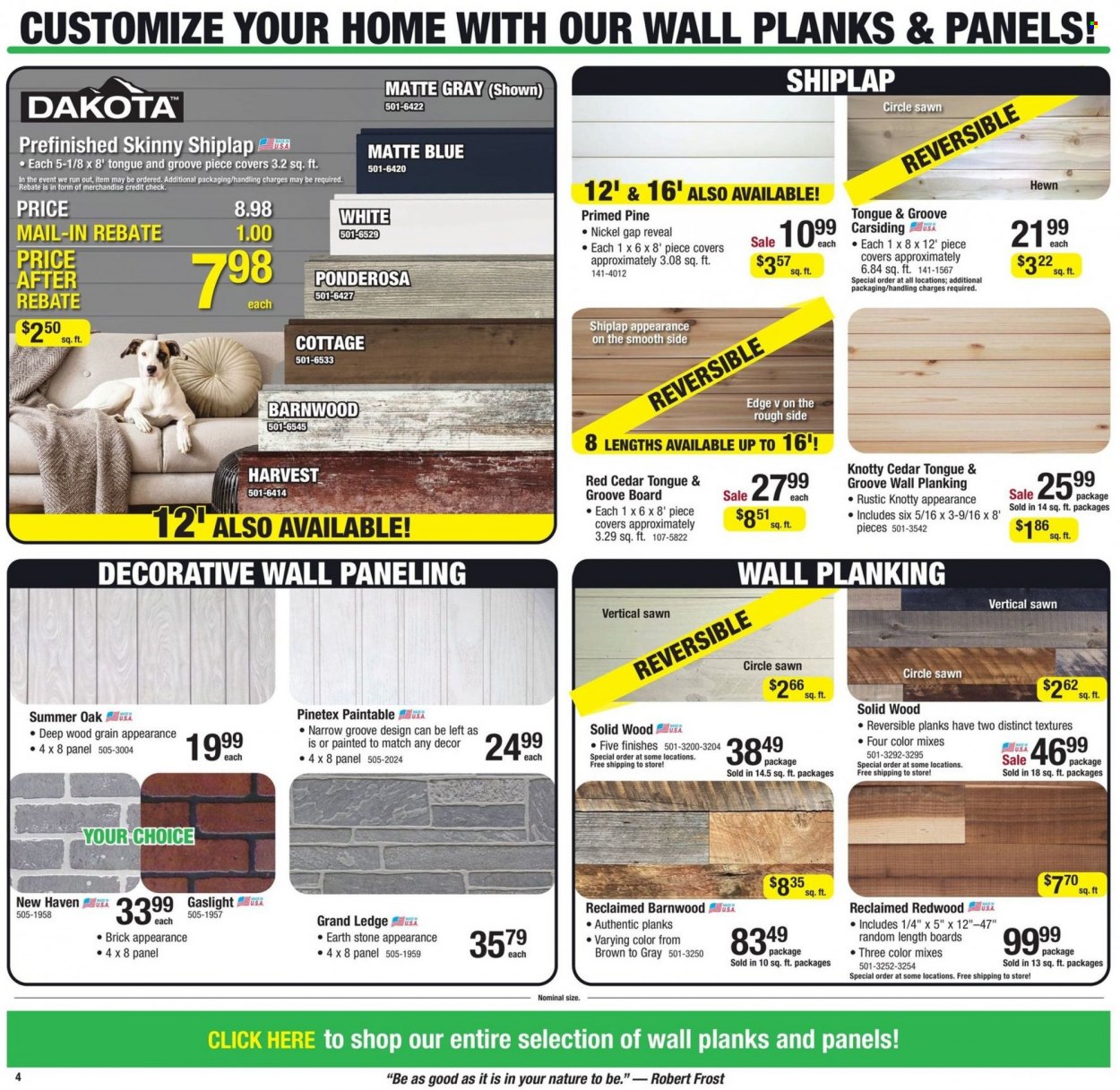 Menards ad - 01/26/2023 - 02/05/2023. Page 4