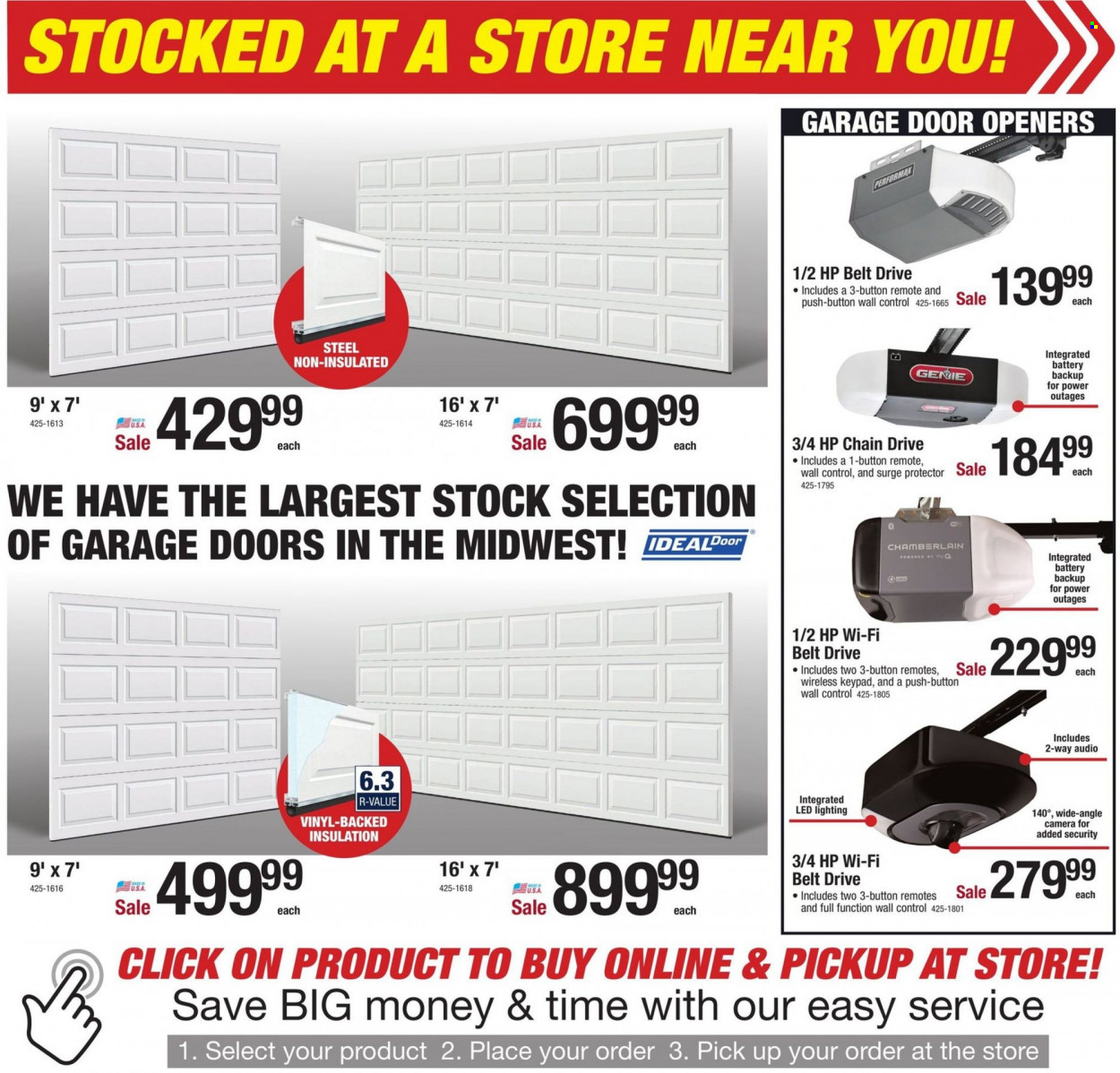 thumbnail - Menards Flyer - 01/26/2023 - 02/05/2023 - Sales products - Hewlett Packard, lighting, surge protector. Page 5.