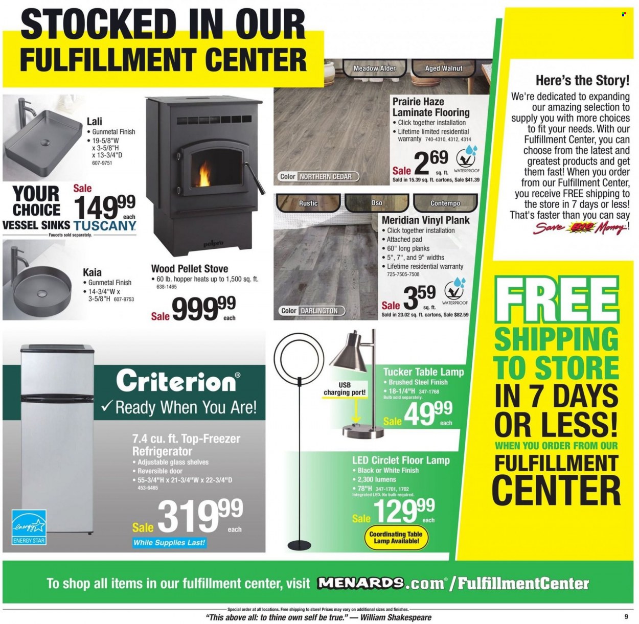 Menards ad - 01/26/2023 - 02/05/2023. Page 12