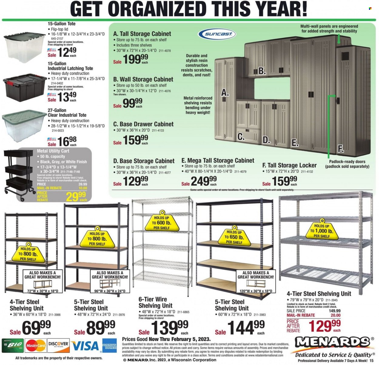 Menards ad - 01/26/2023 - 02/05/2023. Page 20