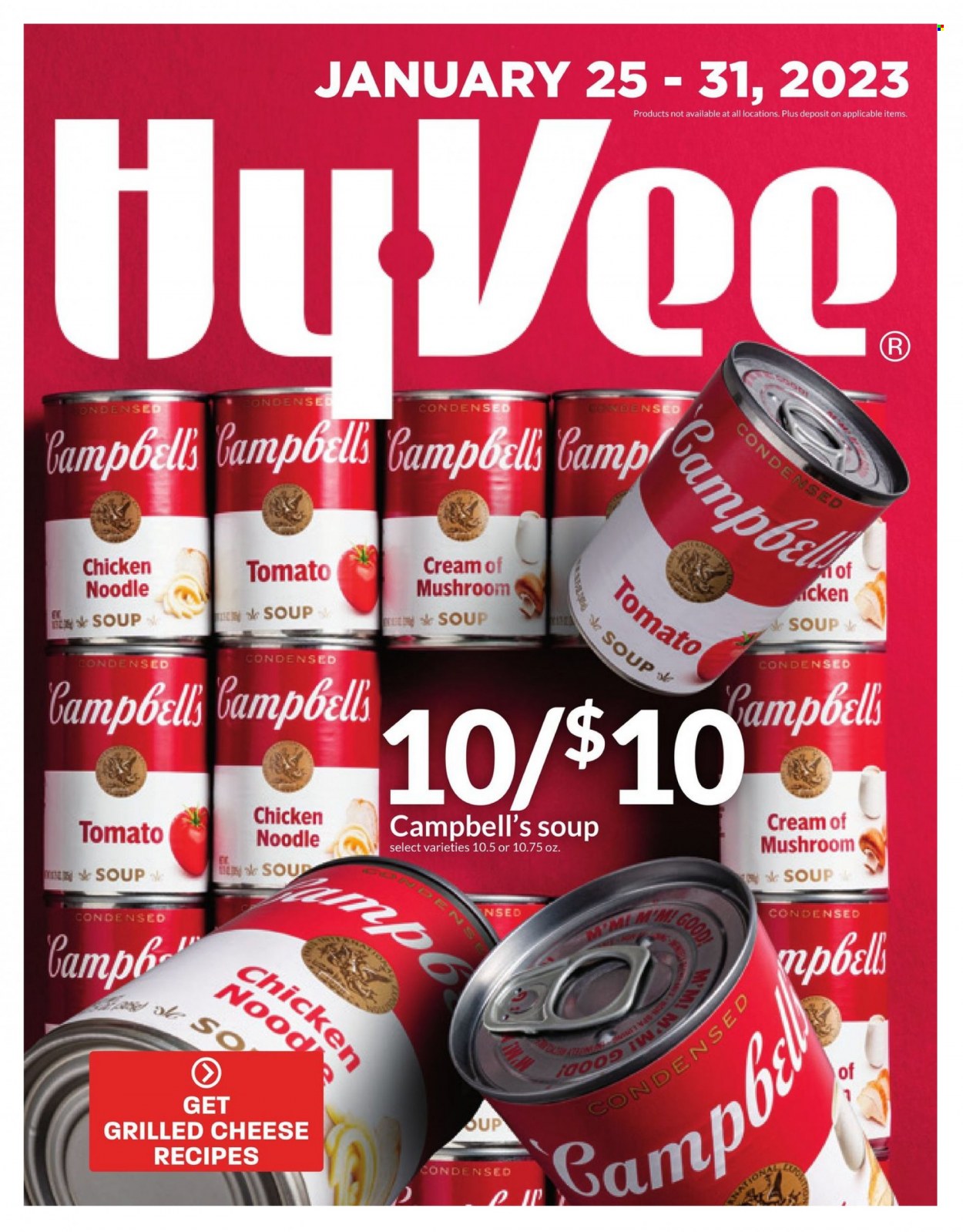Hy-Vee ad - 01/25/2023 - 01/31/2023. Page 1