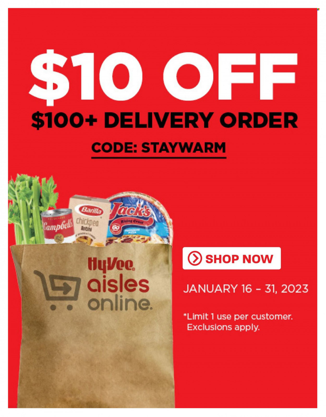 Hy-Vee ad - 01/25/2023 - 01/31/2023. Page 44