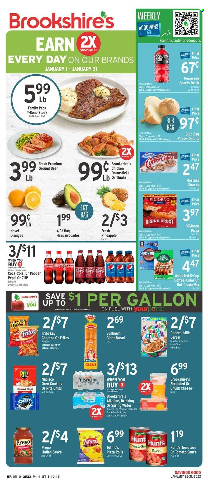 Brookshires ad - 01/25/2023 - 01/31/2023. Page 1