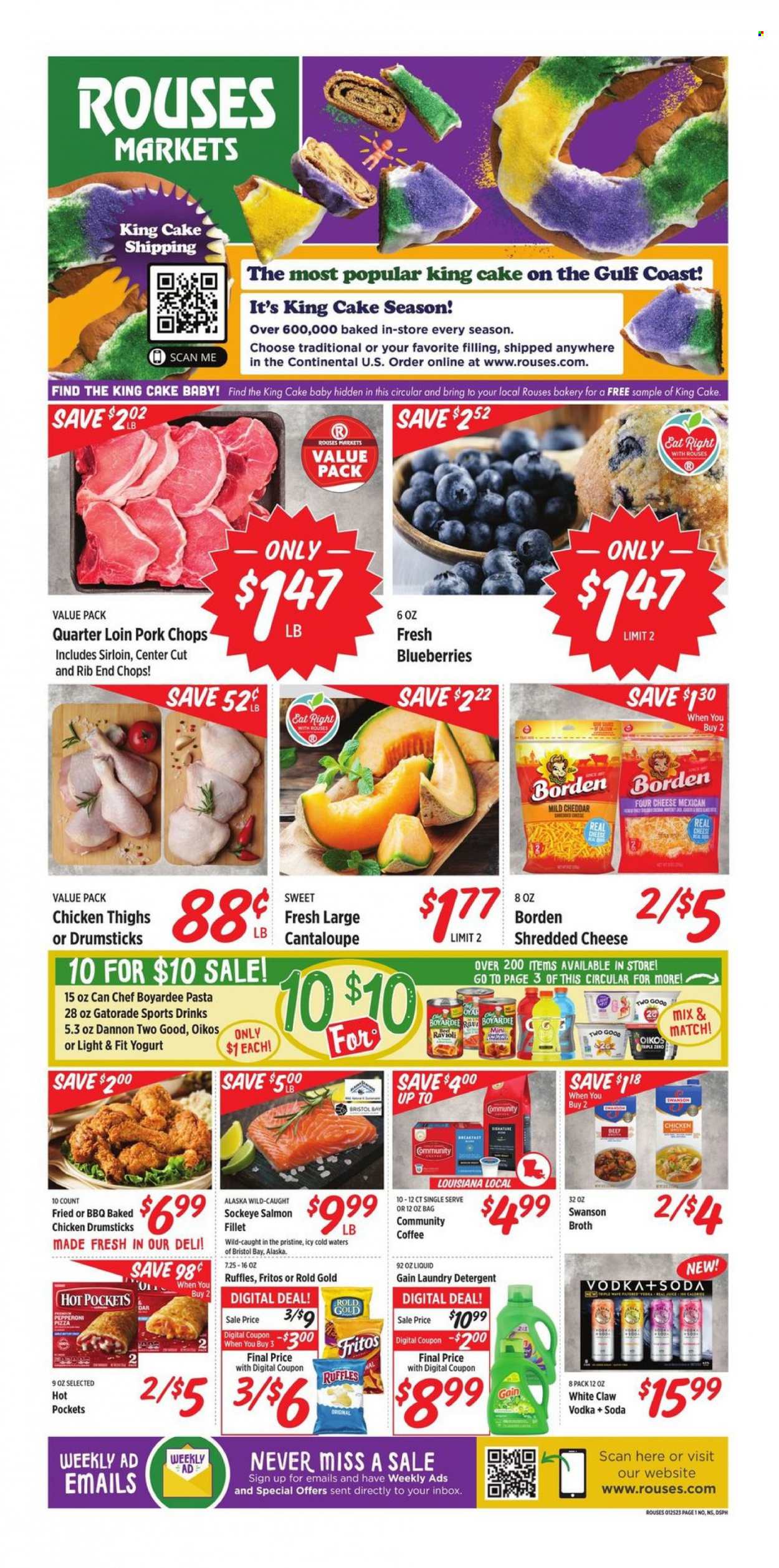 Rouses Markets ad - 01/25/2023 - 02/01/2023. Page 1