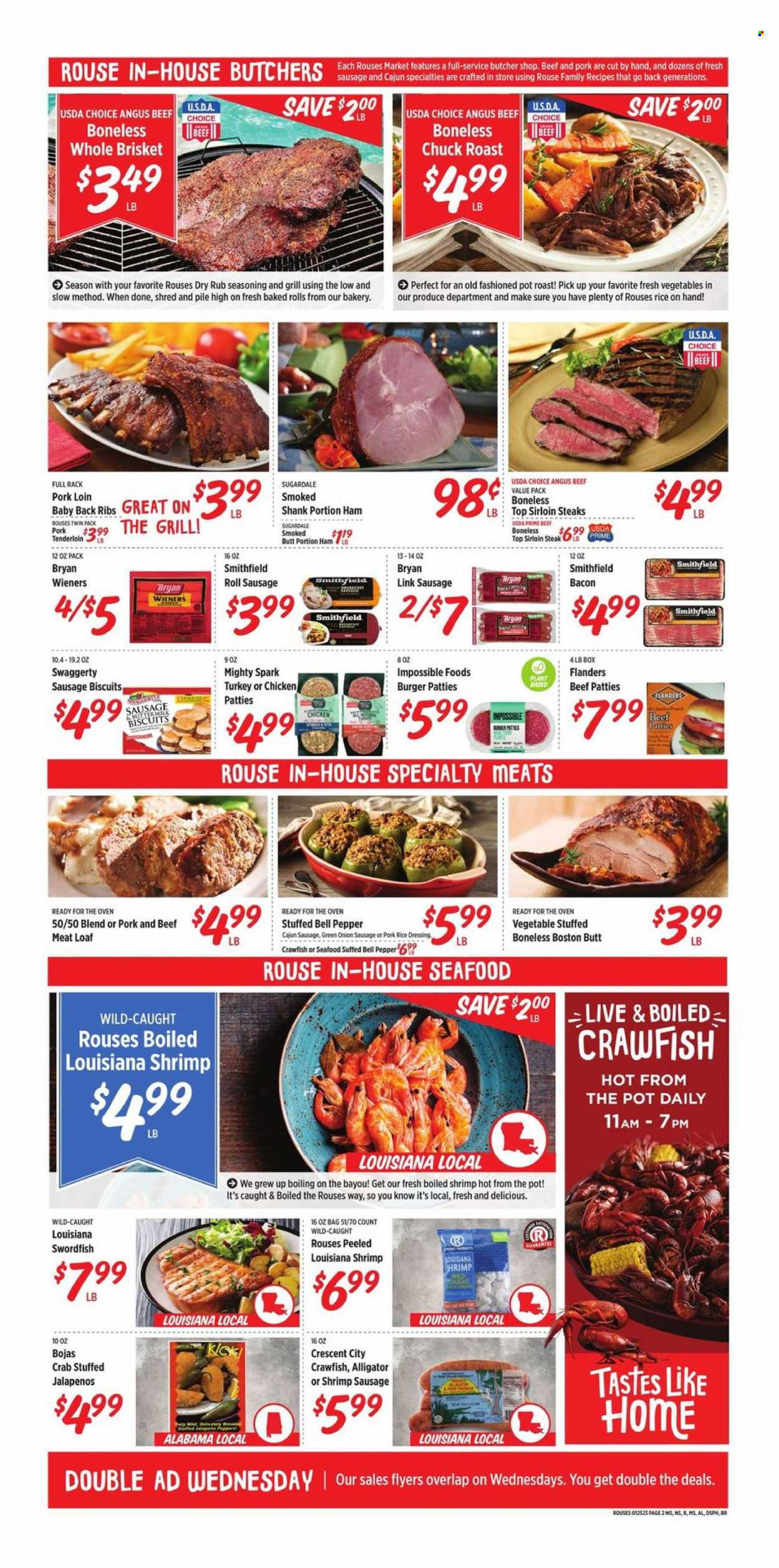 Rouses Markets ad - 01/25/2023 - 02/01/2023. Page 2