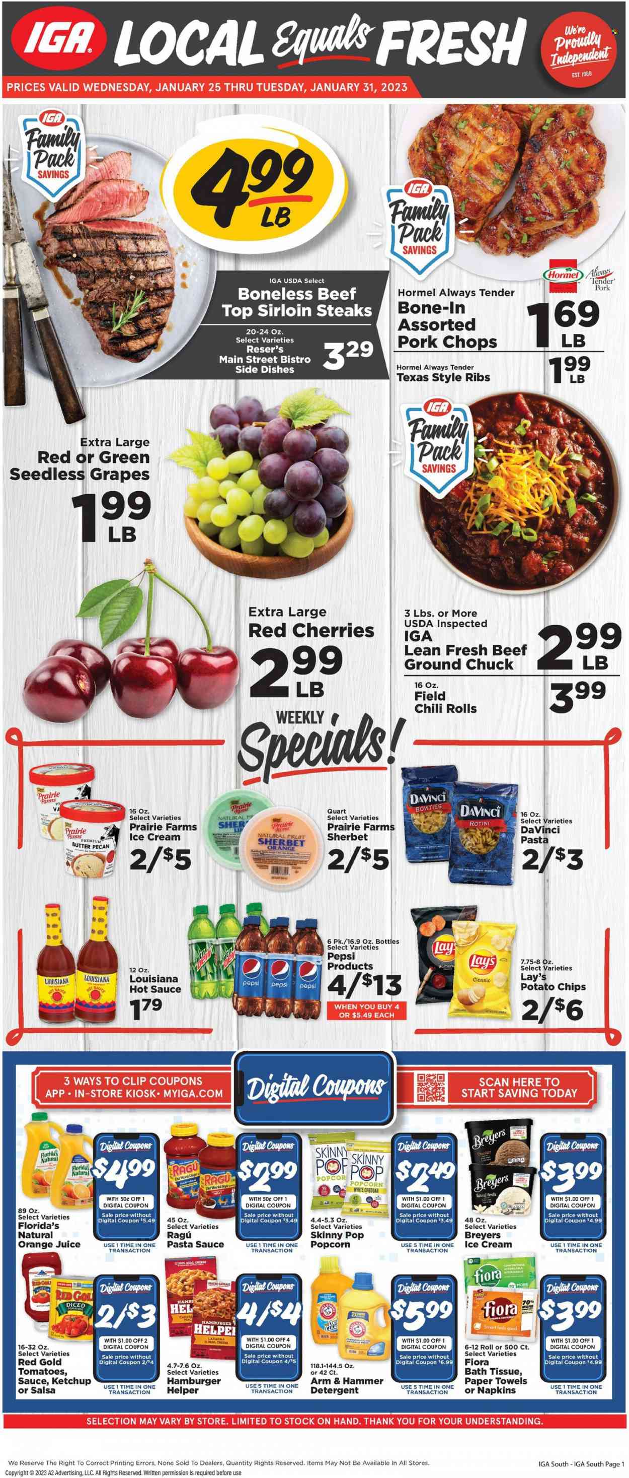 IGA ad - 01/25/2023 - 01/31/2023. Page 1