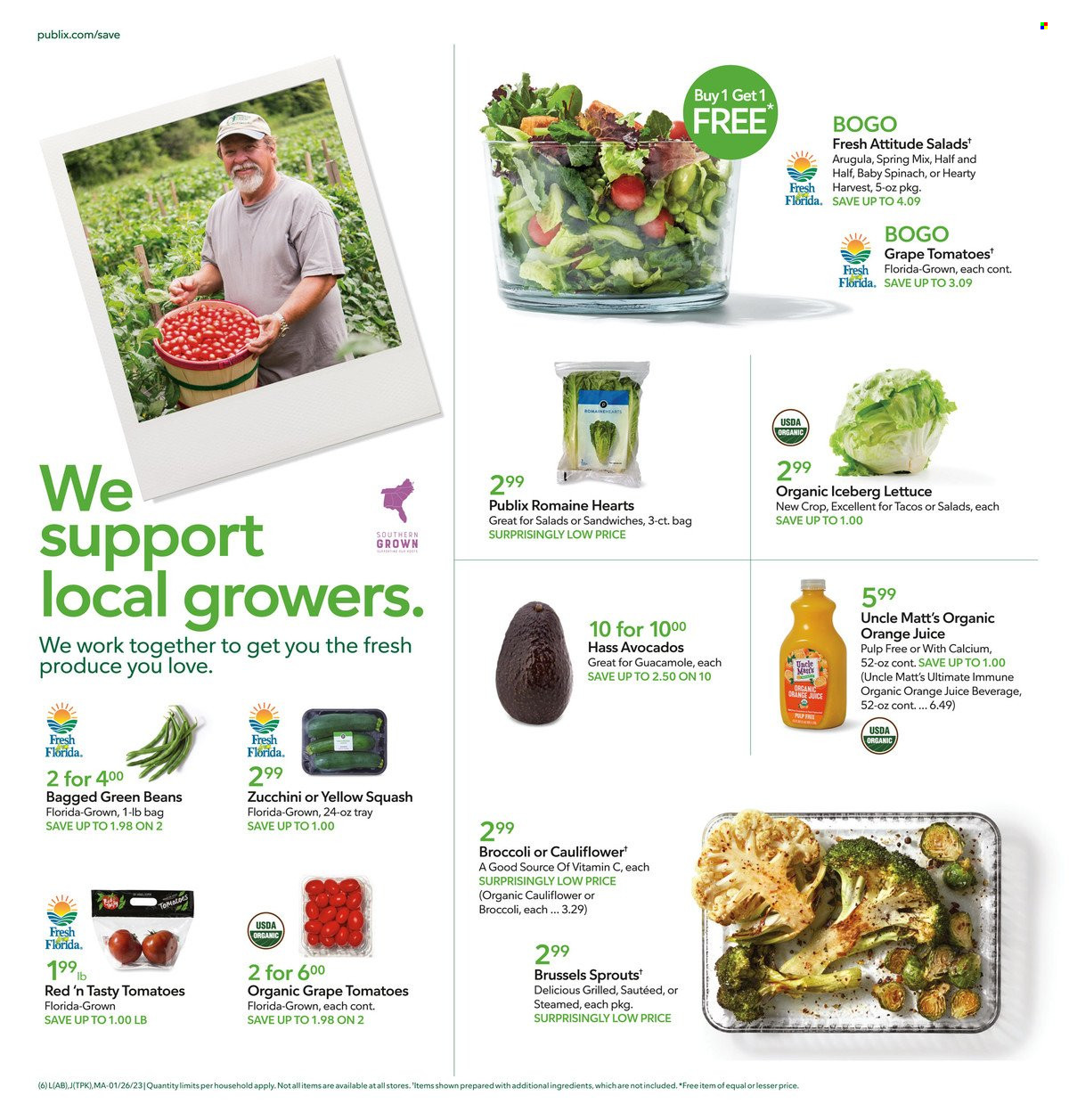 Publix ad - 01/26/2023 - 02/01/2023. Page 6
