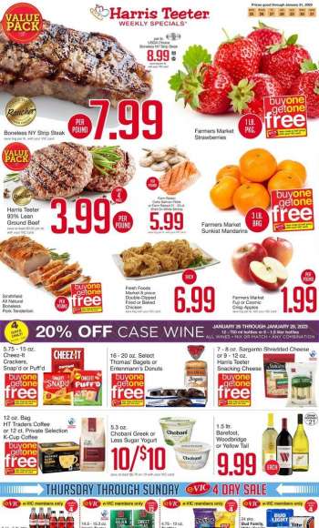 Harris Teeter Flyer - 01/25/2023 - 01/31/2023.