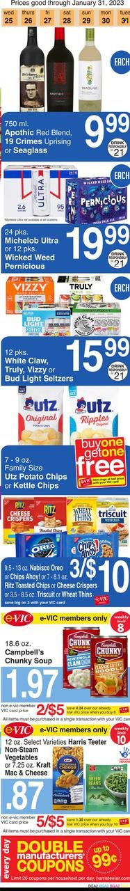 Harris Teeter ad - 01/25/2023 - 01/31/2023. Page 9