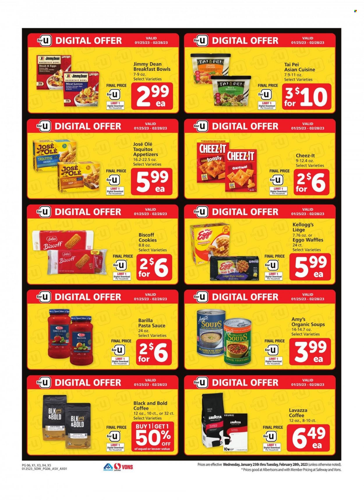 Safeway ad - 01/25/2023 - 02/28/2023. Page 6