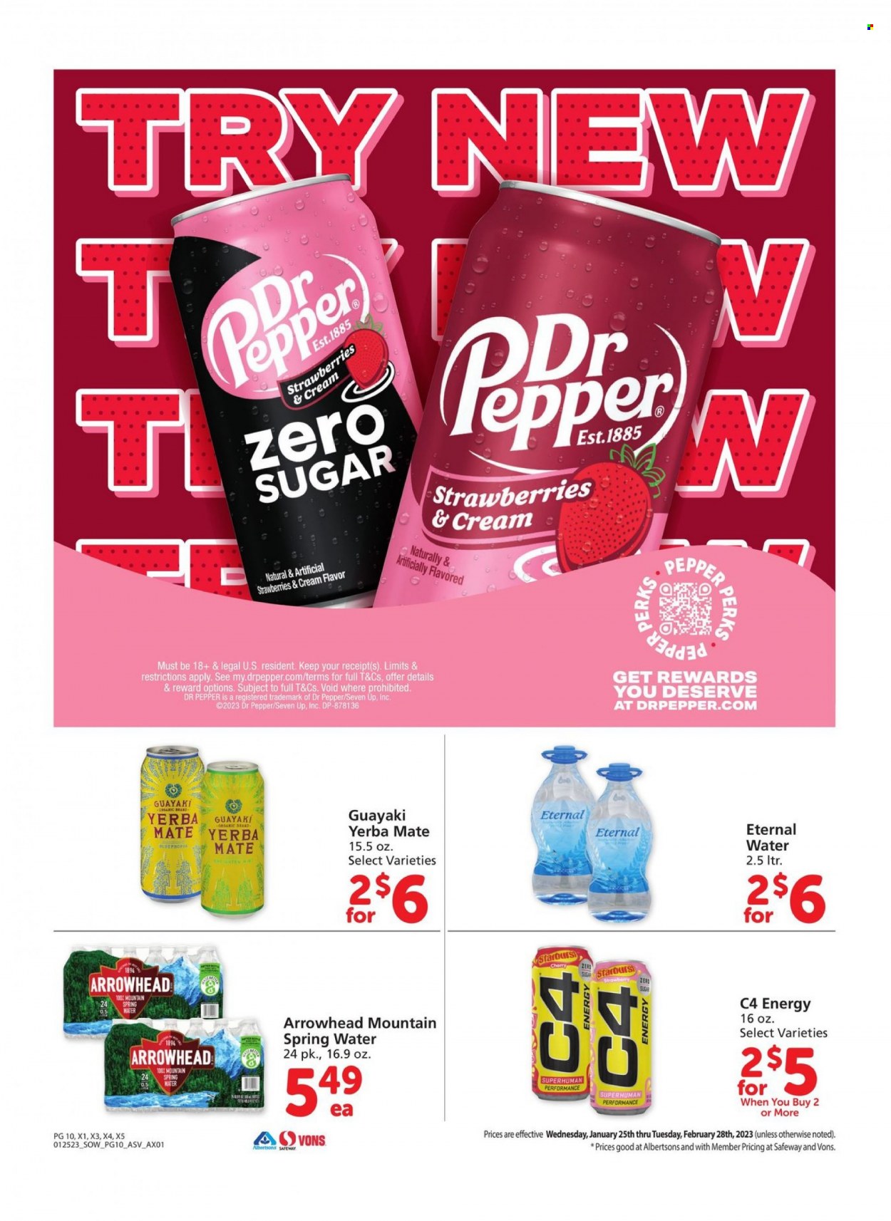 Safeway ad - 01/25/2023 - 02/28/2023. Page 10