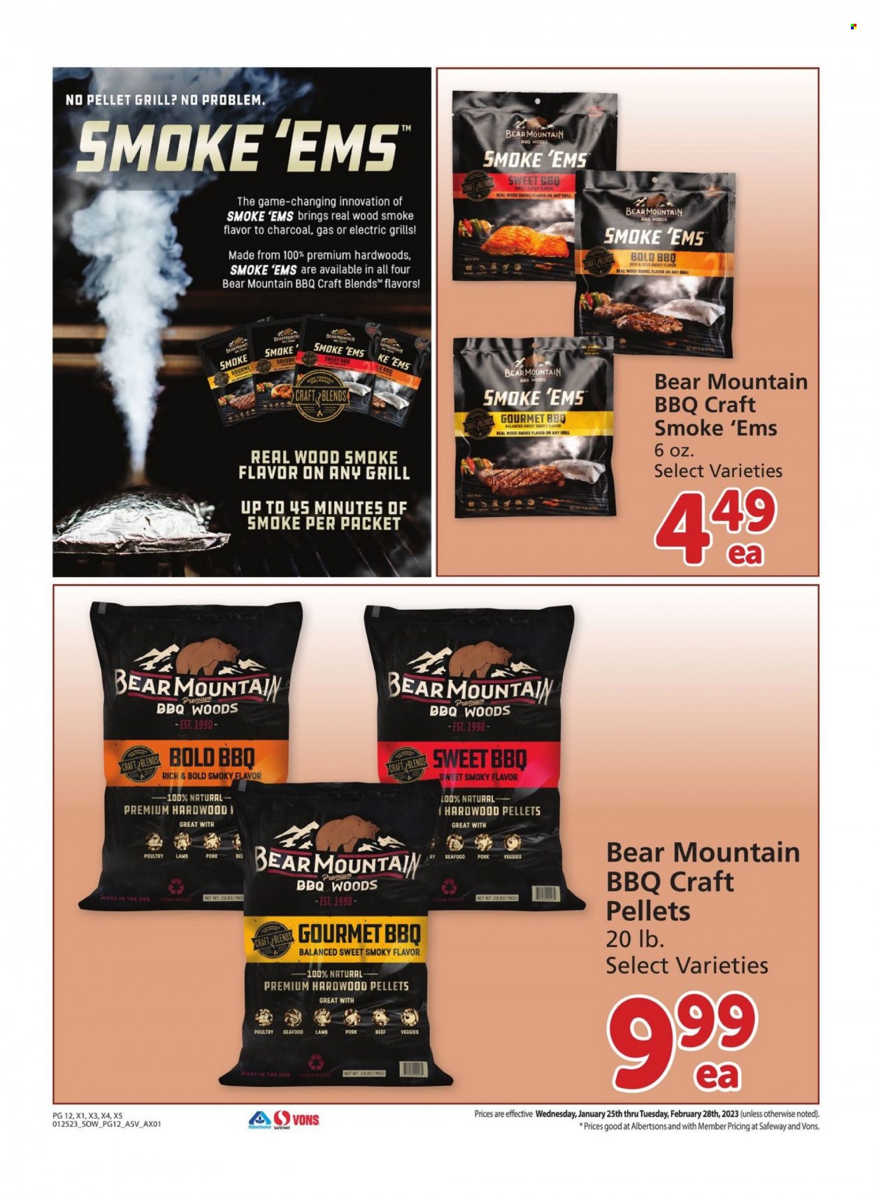 Safeway ad - 01/25/2023 - 02/28/2023. Page 12