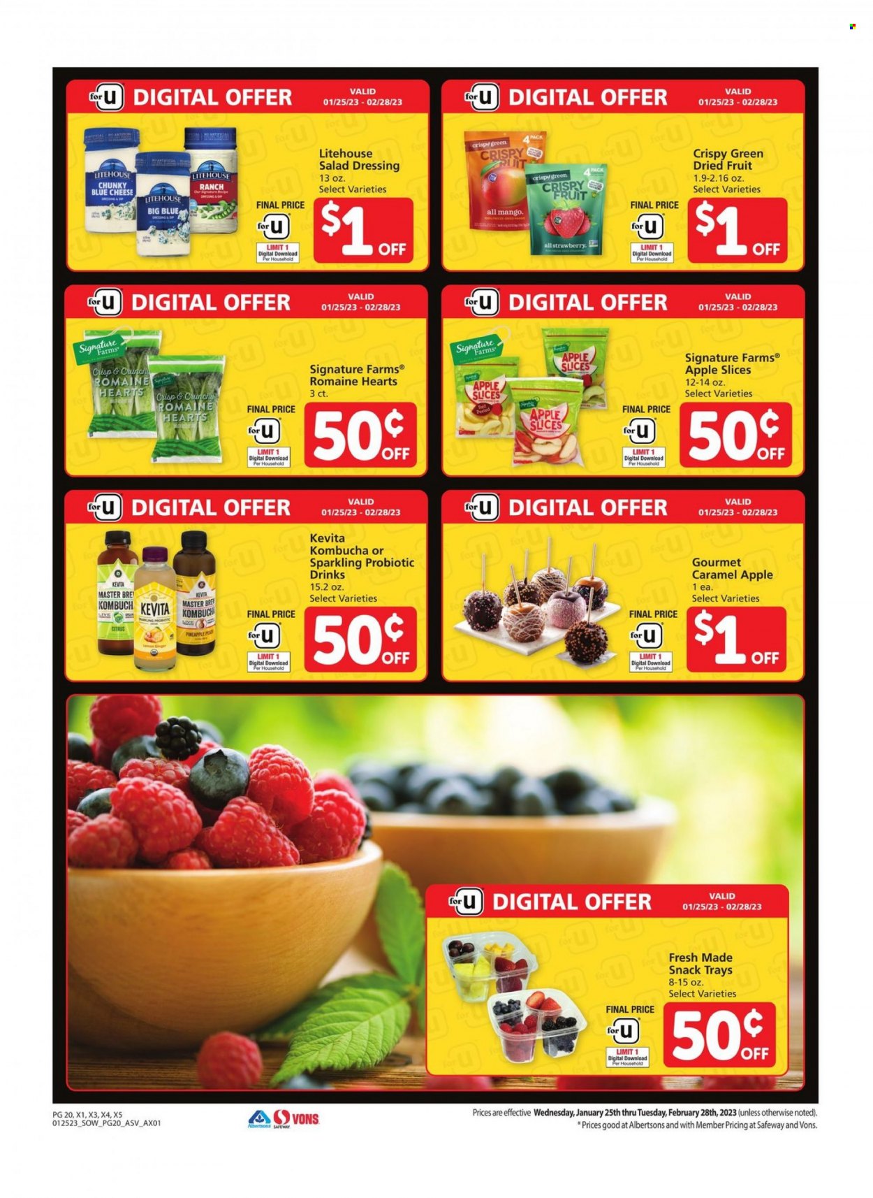 Safeway ad - 01/25/2023 - 02/28/2023. Page 20