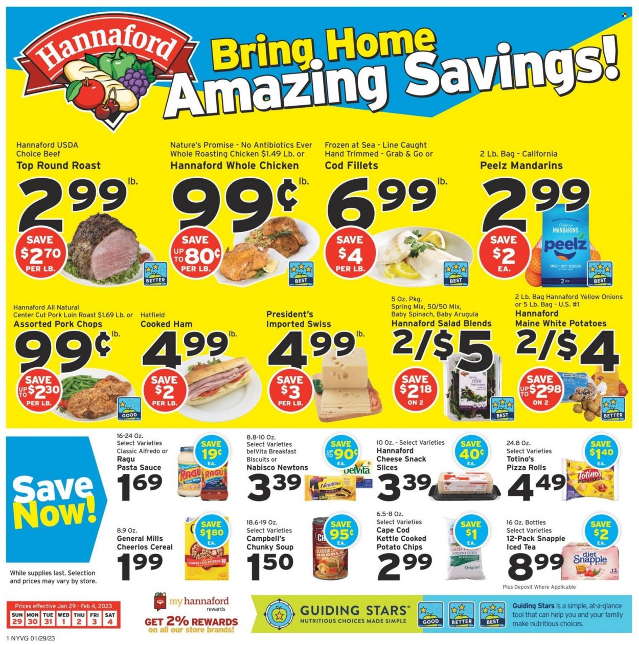 Hannaford ad - 01/29/2023 - 02/04/2023. Page 1