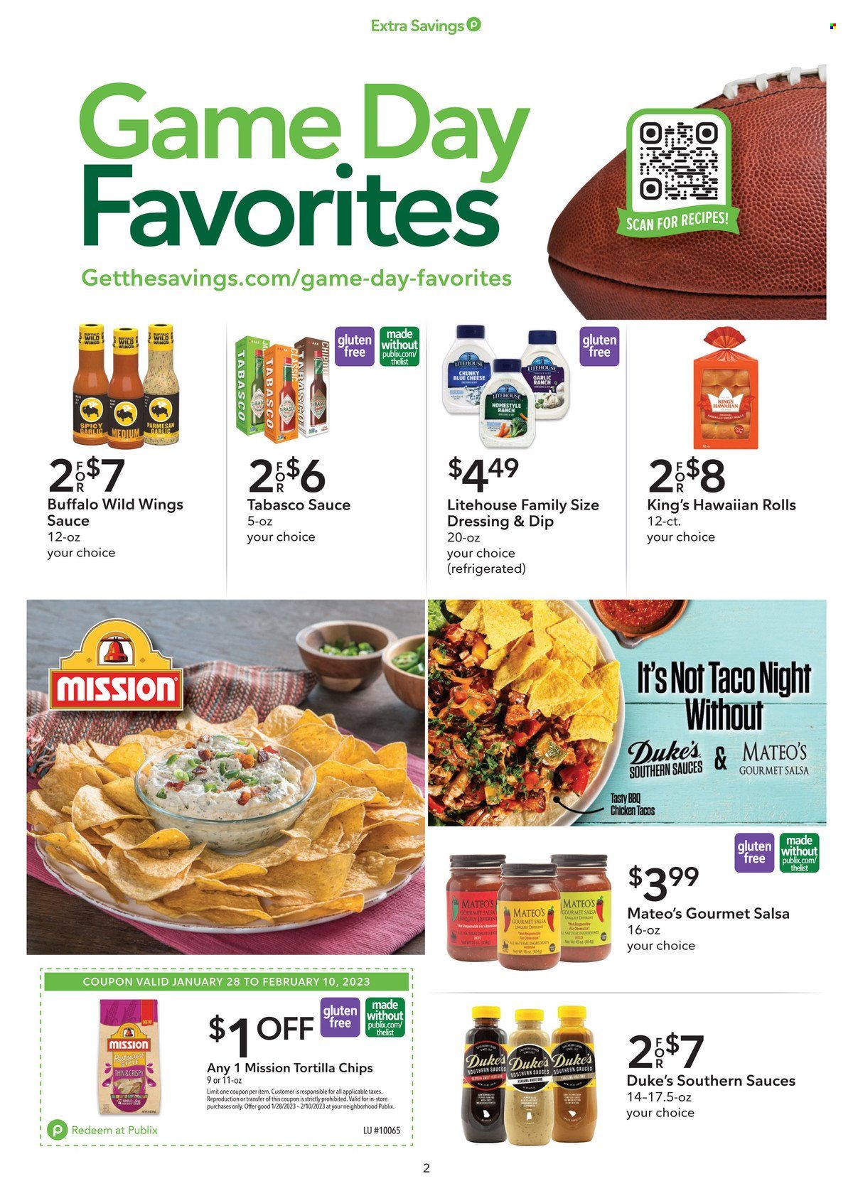 Publix ad - 01/28/2023 - 02/10/2023. Page 2
