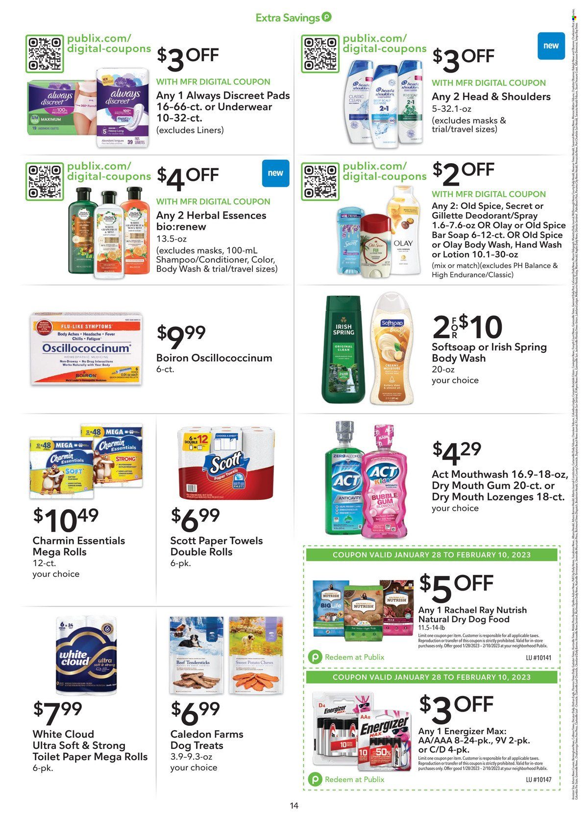 Publix ad - 01/28/2023 - 02/10/2023. Page 14