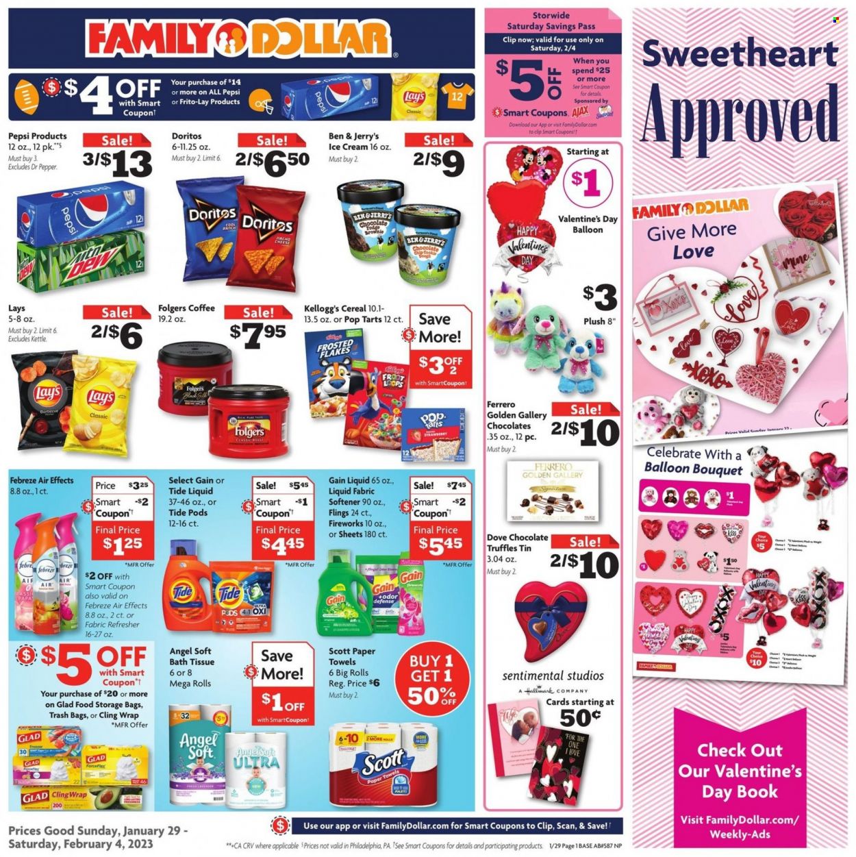 Family Dollar ad - 01/29/2023 - 02/04/2023. Page 1