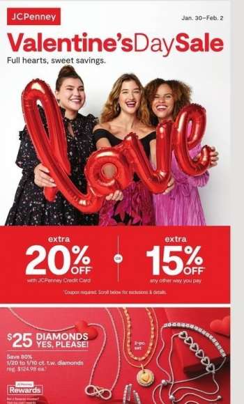 Jcpenney Valentine's Day Jewelry Sale 2024