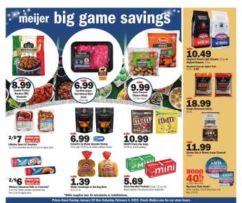 Meijer Flyer - 01/29/2023 - 02/04/2023.