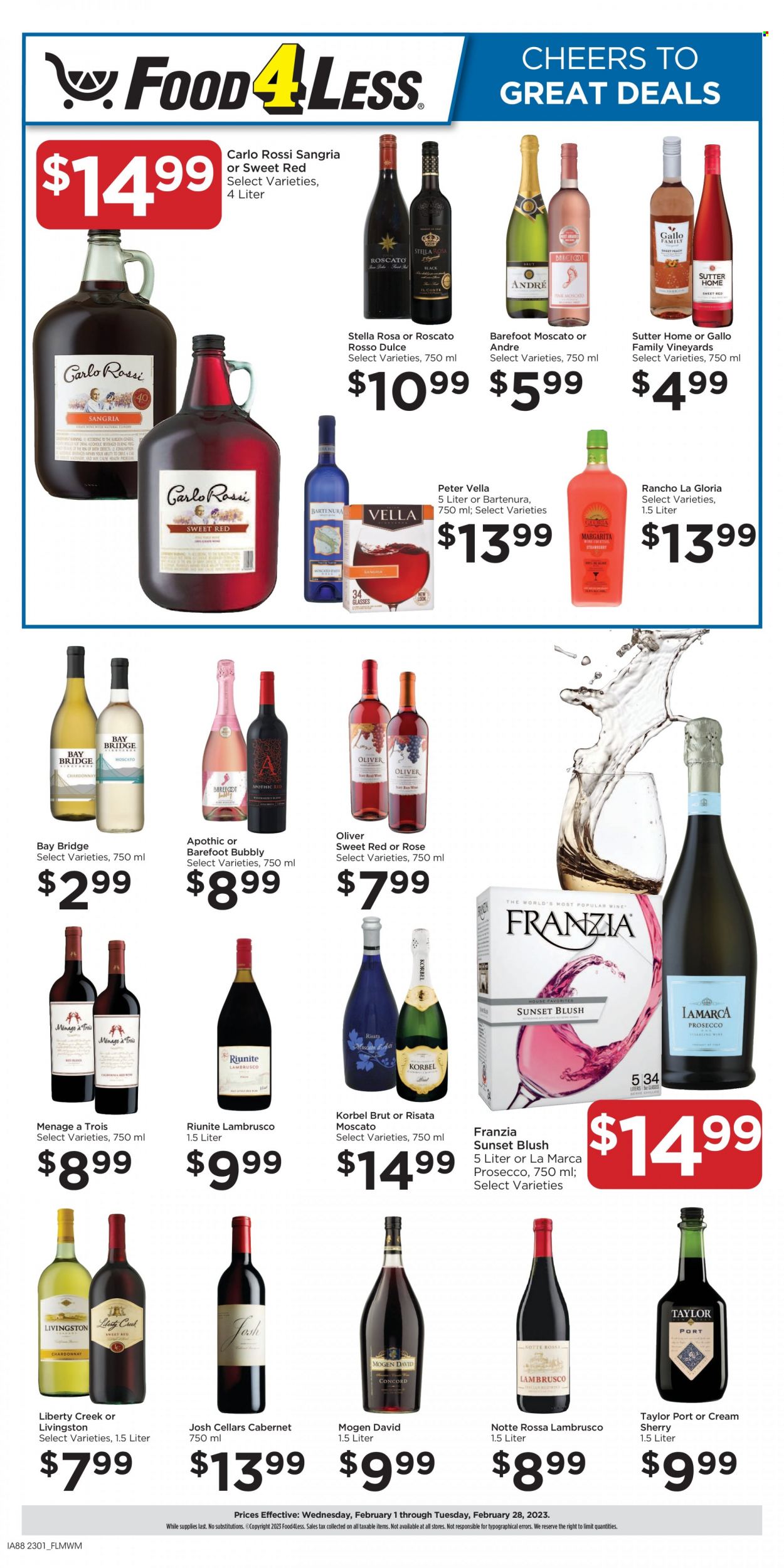 Food 4 Less ad - 02/01/2023 - 02/28/2023. Page 1