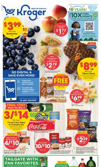 Kroger Flyer - 01/18/2023 - 01/24/2023.
