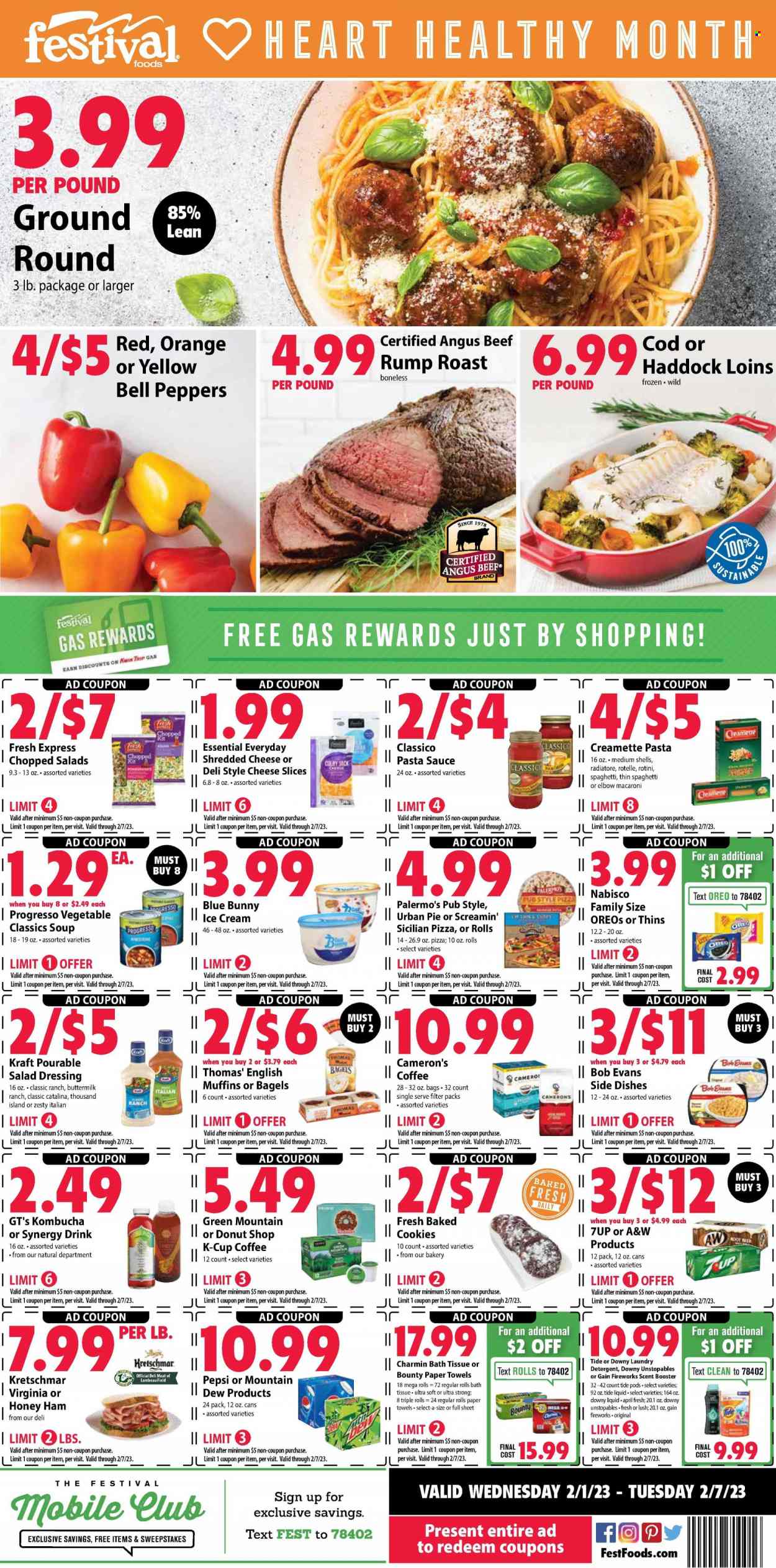 Festival Foods ad - 02/01/2023 - 02/07/2023. Page 1