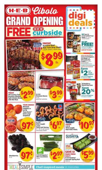 H-E-B Flyer - 01/25/2023 - 01/31/2023.