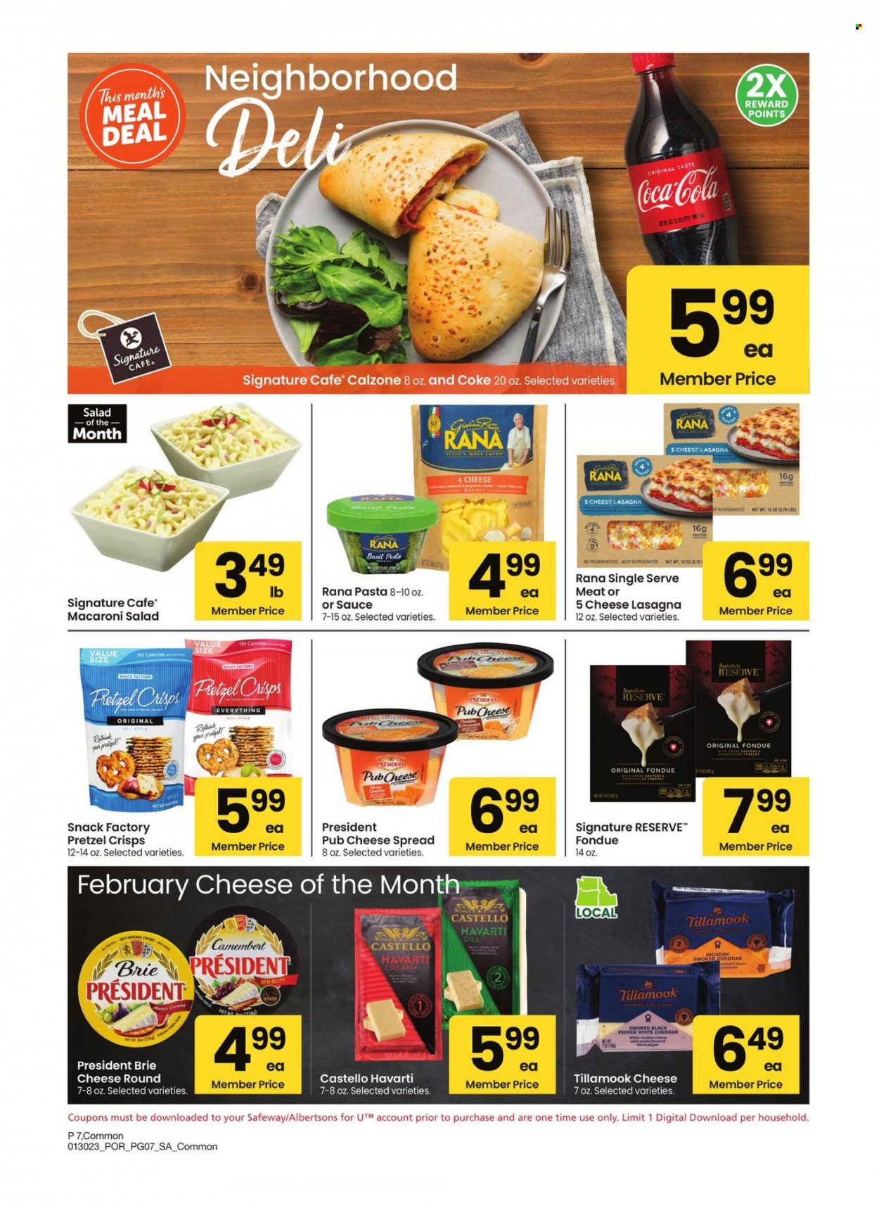 Safeway ad - 01/30/2023 - 02/26/2023. Page 7