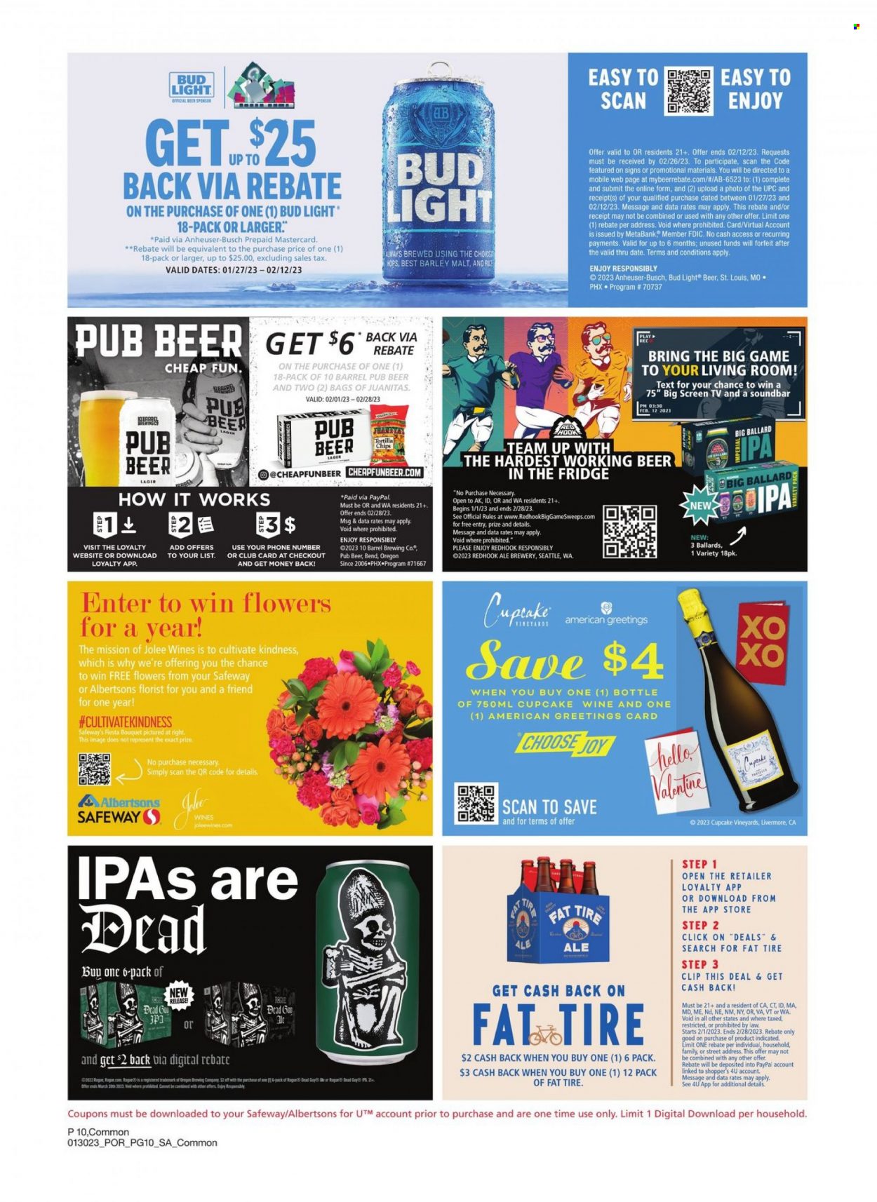 Safeway ad - 01/30/2023 - 02/26/2023. Page 10