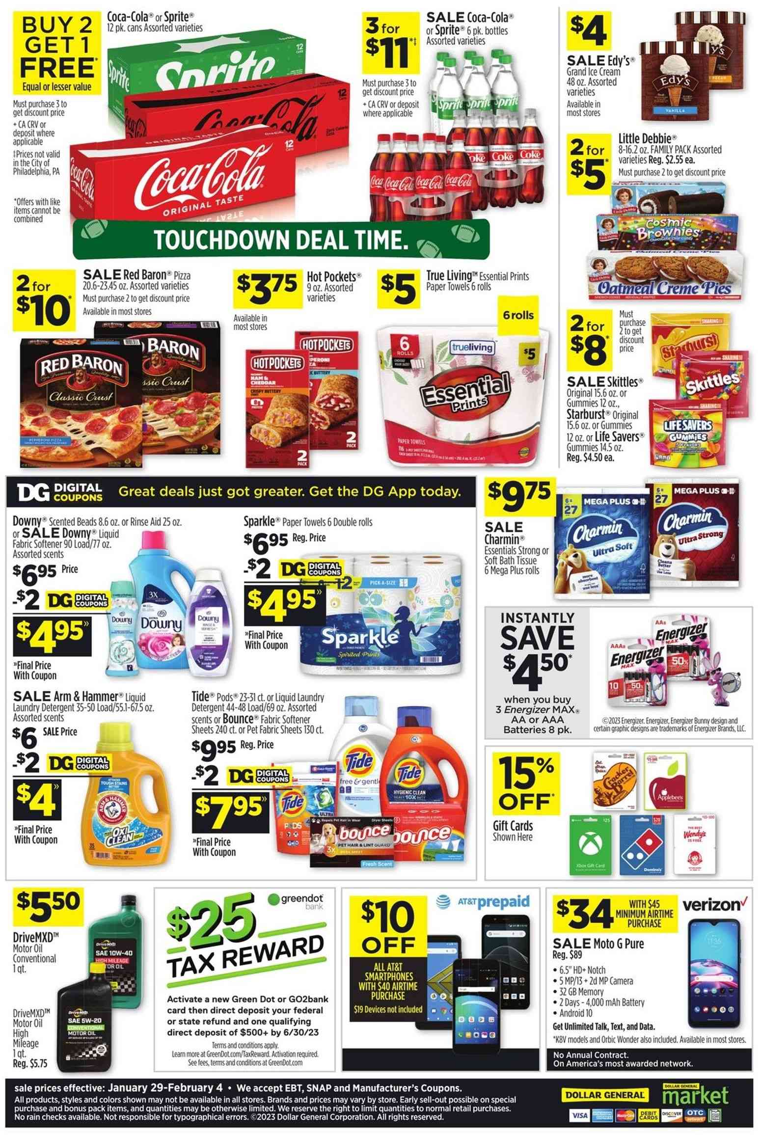 Dollar General ad - 01/29/2023 - 02/04/2023. Page 2