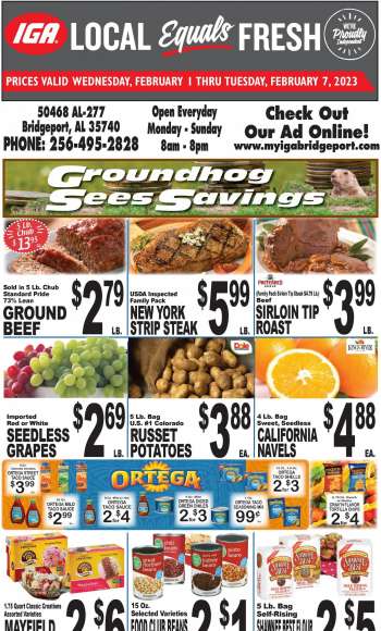 IGA Flyer - 02/01/2023 - 02/07/2023.