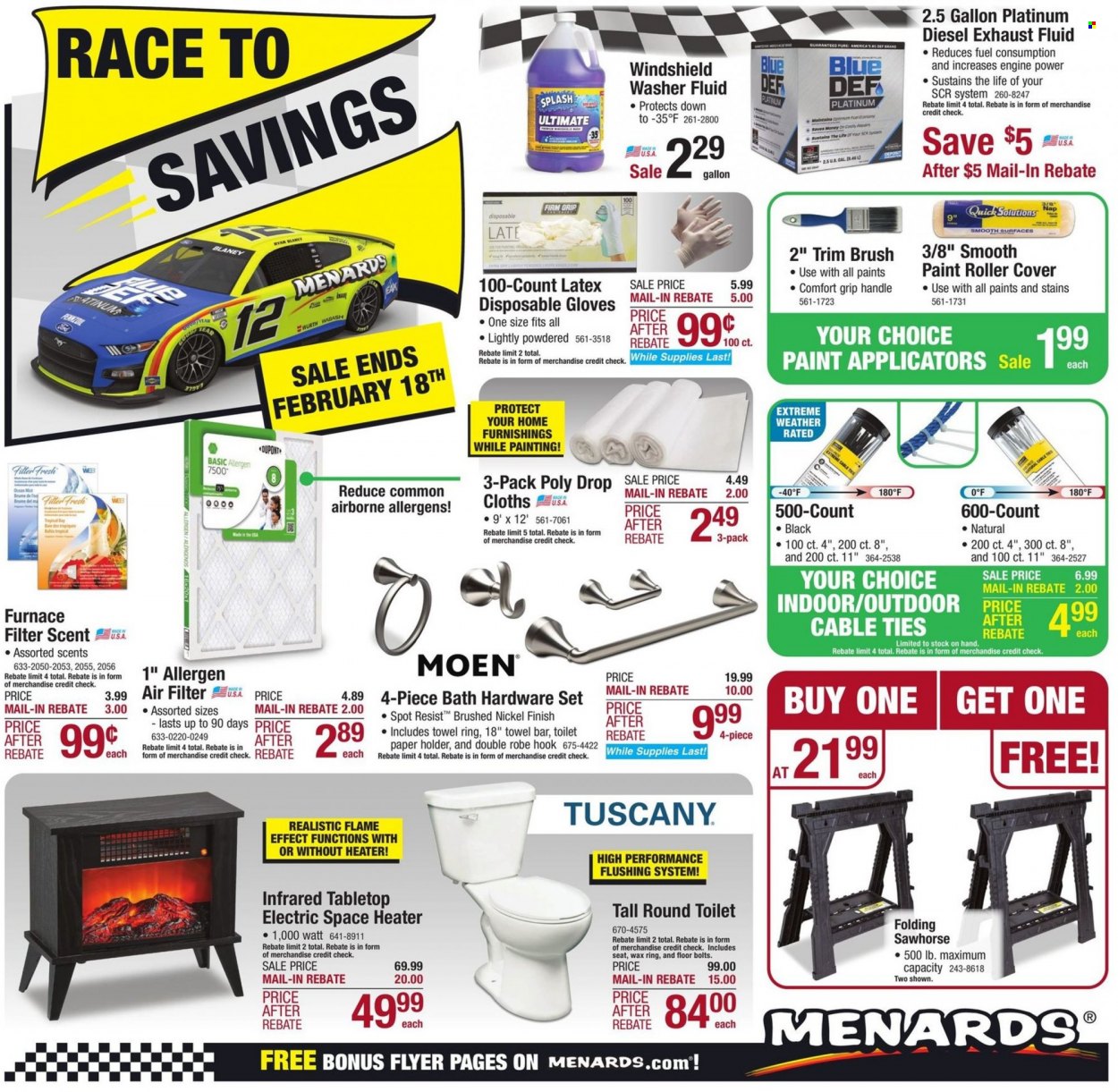 Menards ad - 02/01/2023 - 02/18/2023. Page 1