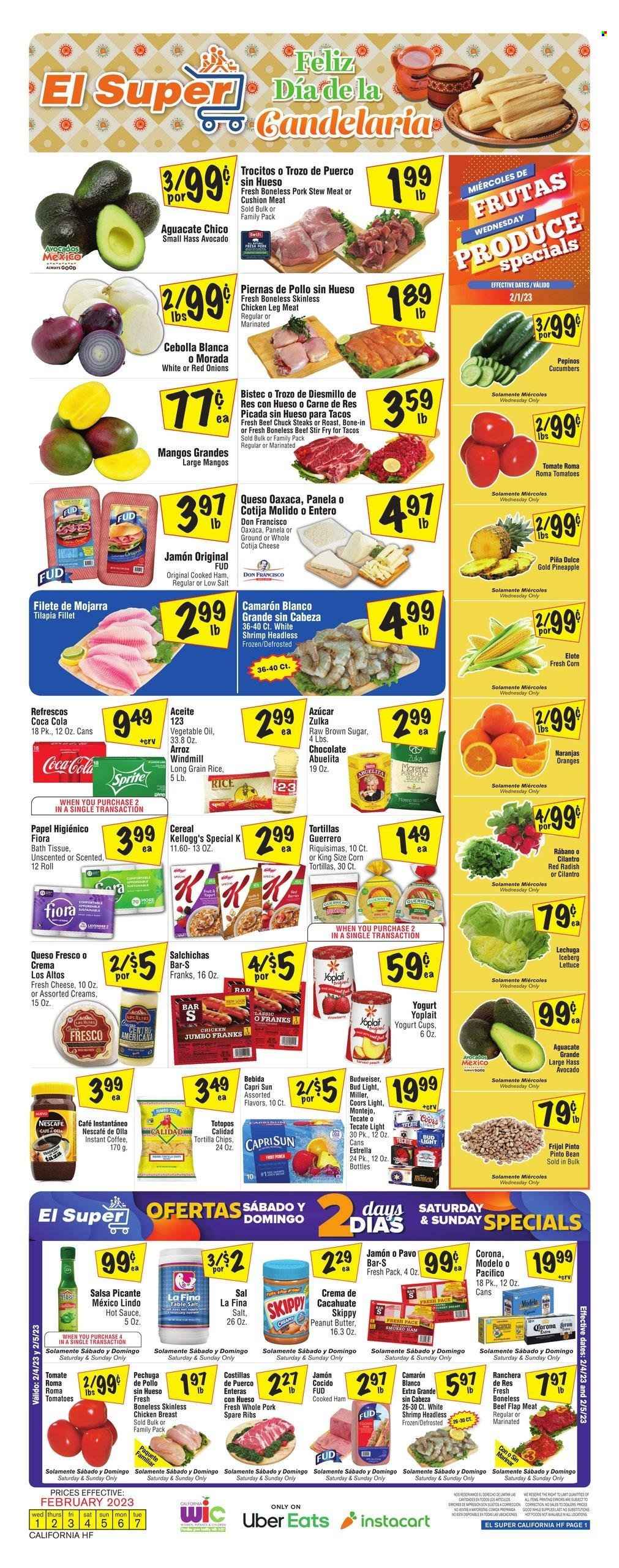 El Super ad - 02/01/2023 - 02/07/2023. Page 1
