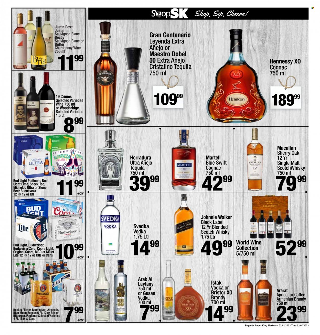 Super King Markets ad - 02/01/2023 - 02/07/2023. Page 4