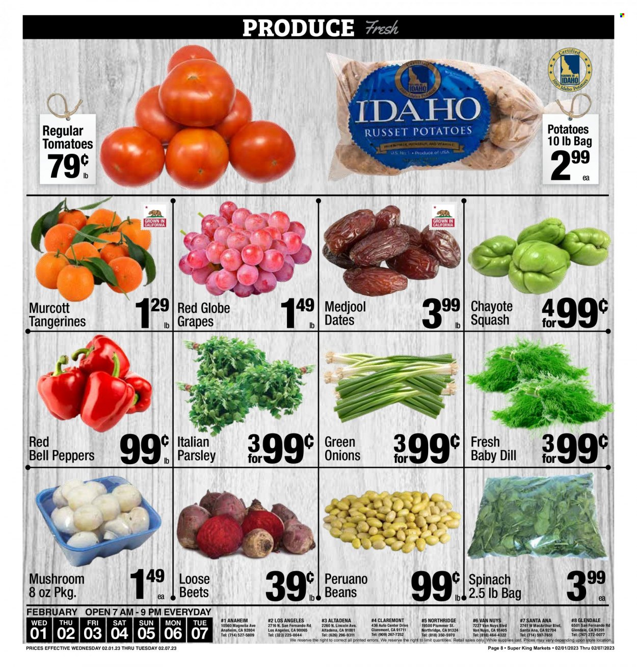 Super King Markets ad - 02/01/2023 - 02/07/2023. Page 8