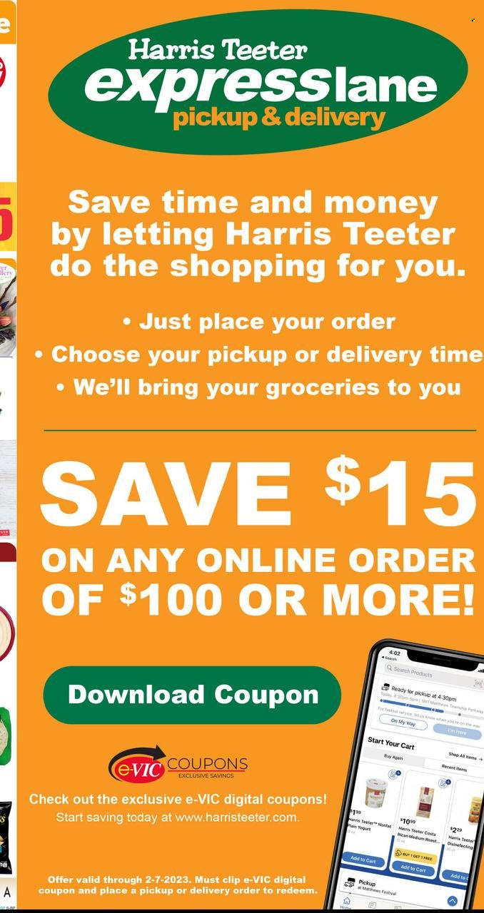 Harris Teeter ad - 02/01/2023 - 02/07/2023. Page 9
