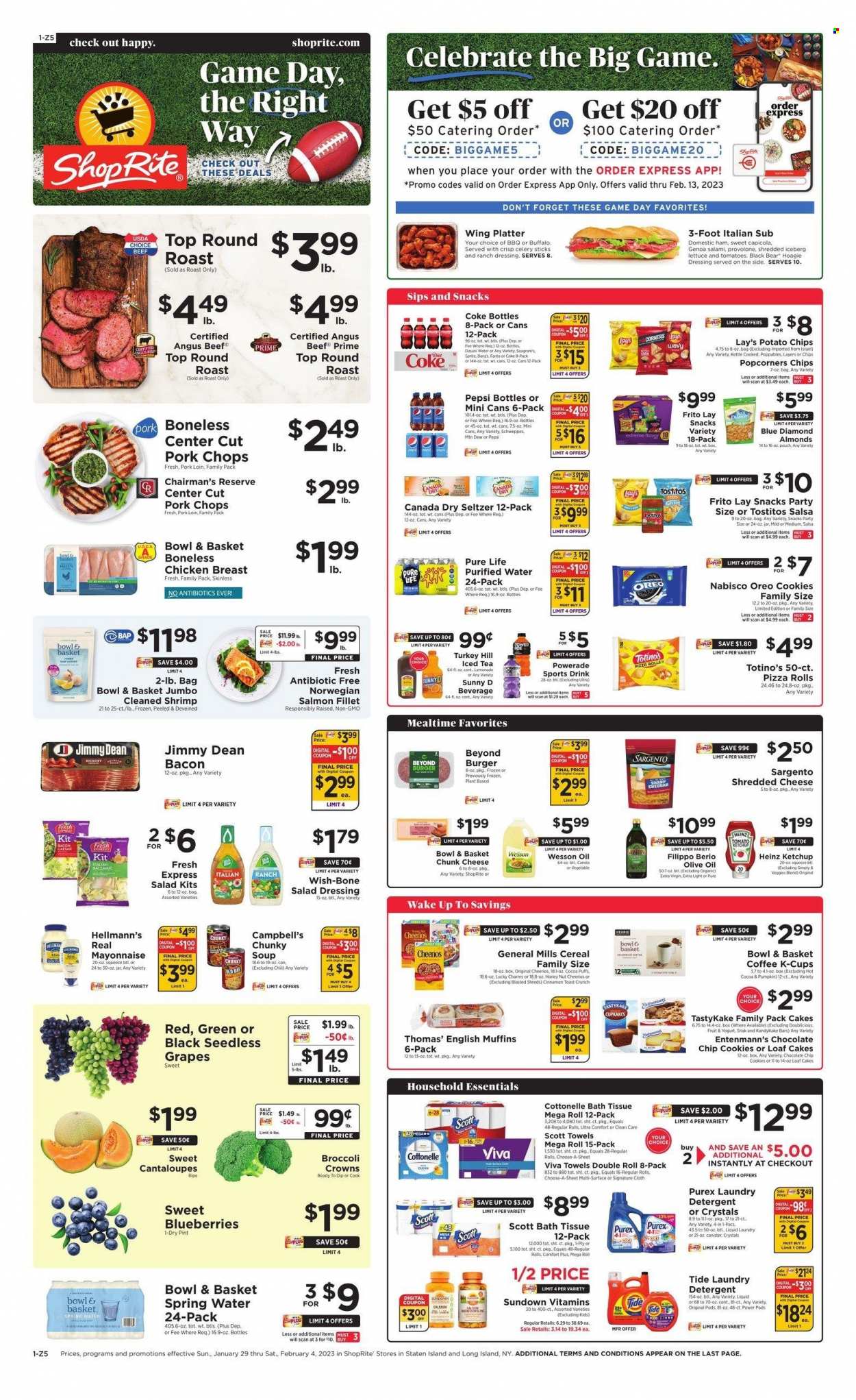 ShopRite ad - 01/29/2023 - 02/04/2023. Page 1