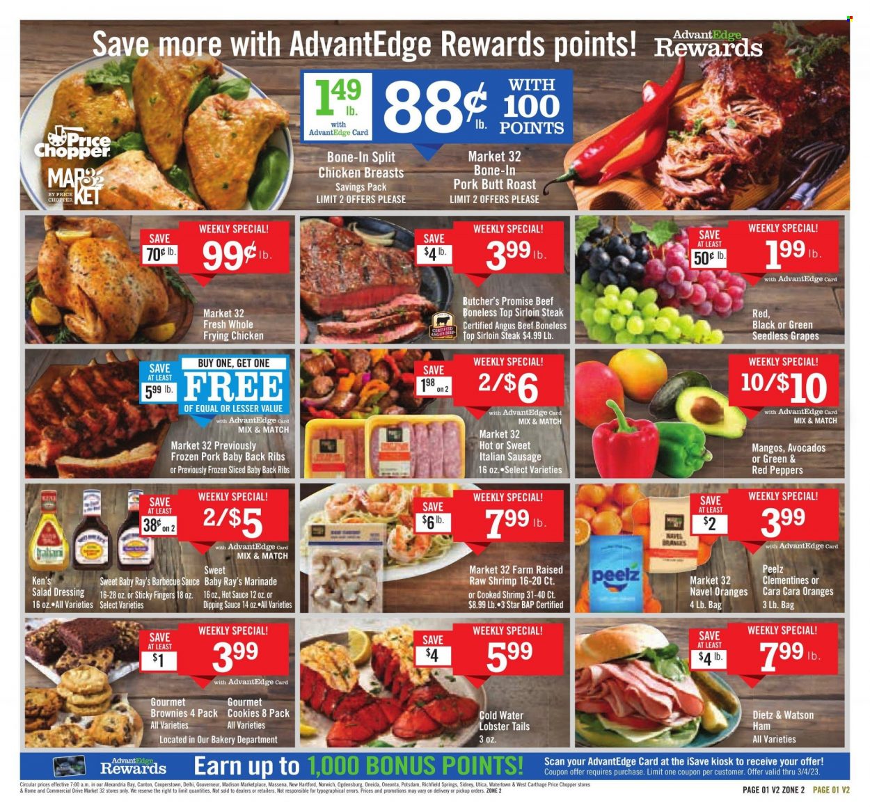 Price Chopper ad - 02/05/2023 - 02/11/2023. Page 1