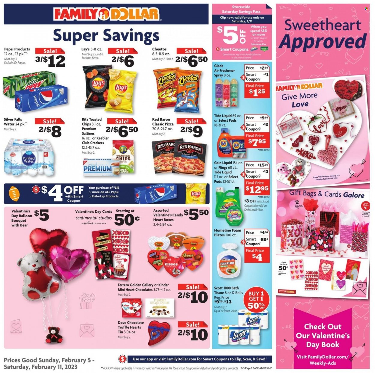 Family Dollar ad - 02/05/2023 - 02/11/2023. Page 1