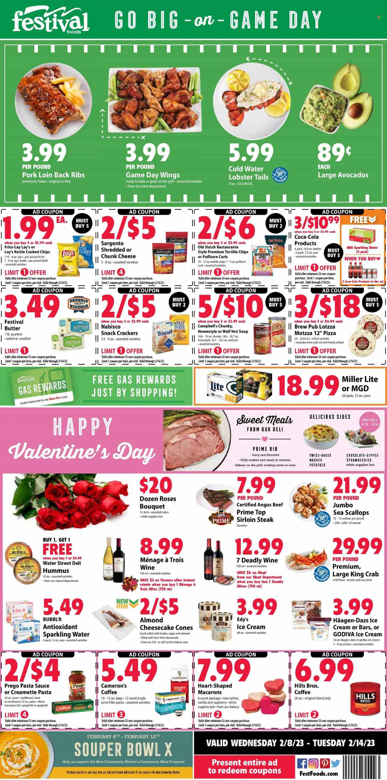 Festival Foods ad - 02/08/2023 - 02/14/2023. Page 1