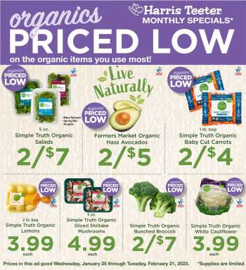 Harris Teeter Flyer - 01/25/2023 - 02/21/2023.