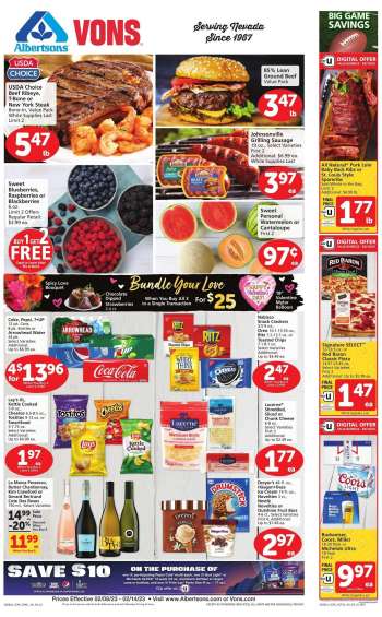 Vons Flyer - 02/08/2023 - 02/14/2023.
