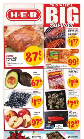 H-E-B Flyer - 02/08/2023 - 02/14/2023.