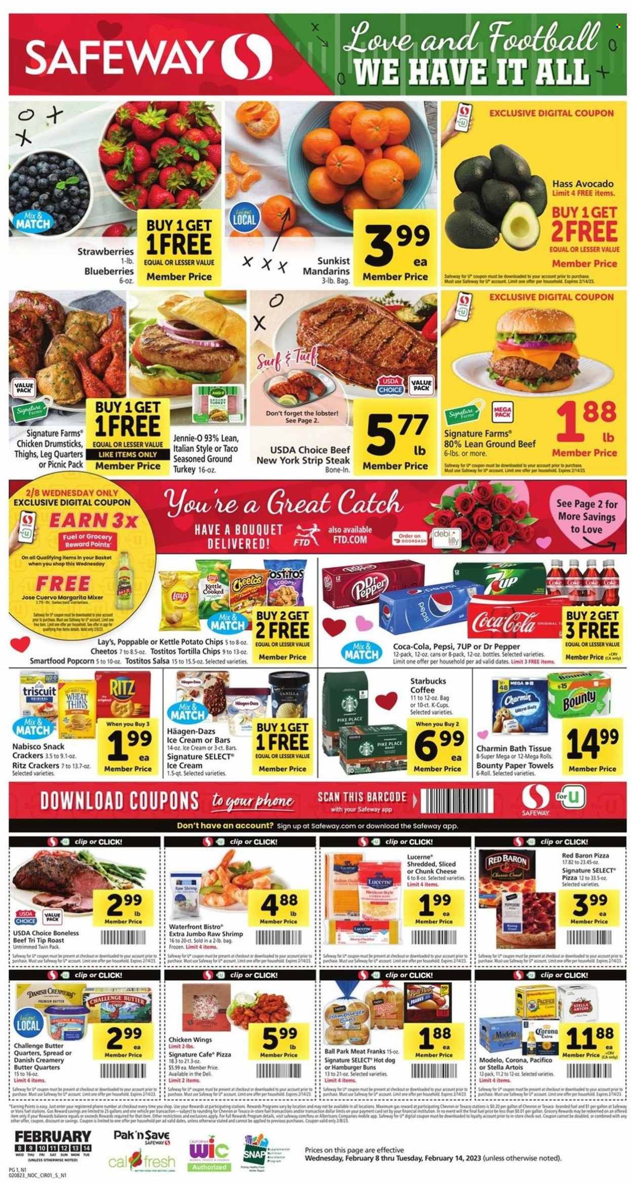 Safeway ad - 02/08/2023 - 02/14/2023. Page 1